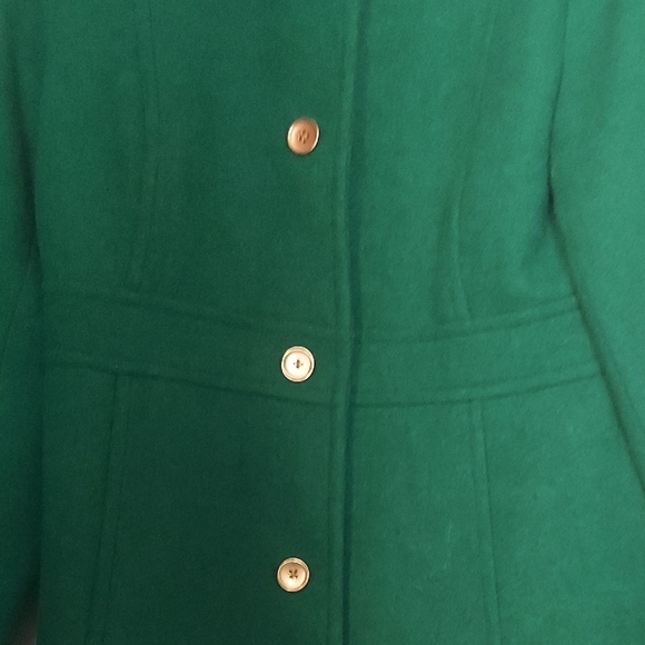 J. Crew Classic Green Pea Coat - Picture 5 of 10